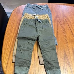 3 pairs of toddler jogger pants